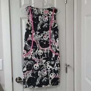 Lilly Pulitzer Pandamonium shift dress